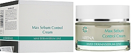 Крем, нормализующий выделение кожного сала, с комплексом Sytenol® A - Clarena Bio Dermasebum Line Max Sebum Control Cream — фото N2