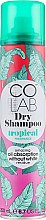Духи, Парфюмерия, косметика Сухой шампунь для волос с тропическим ароматом - Colab Tropical Dry Shampoo