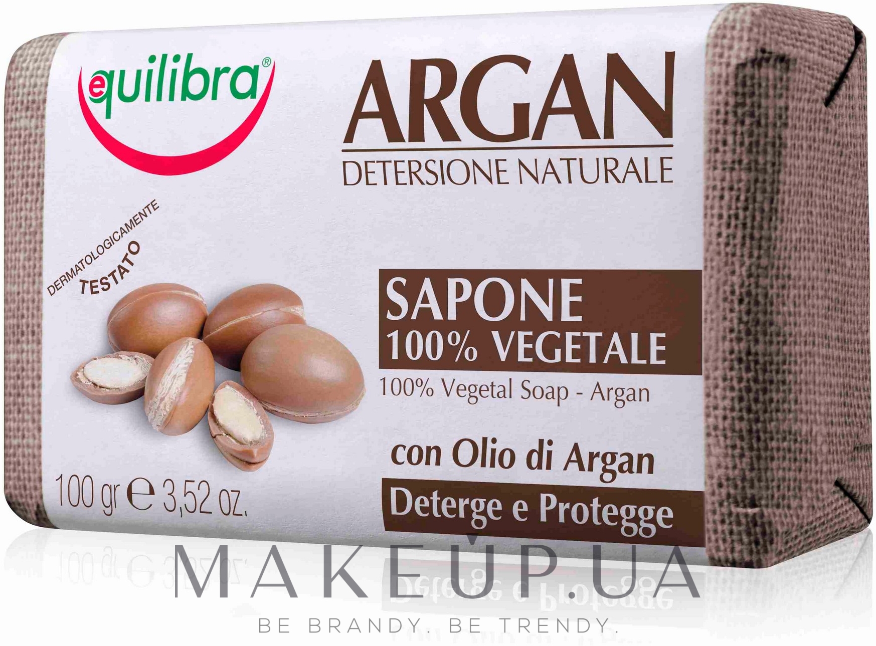 Мыло "Аргана" - Equilibra Argan Line Soap — фото 100g
