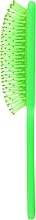 Масажна щітка для волосся, зелена - Termix Colors Fluor Limited Edition — фото N3