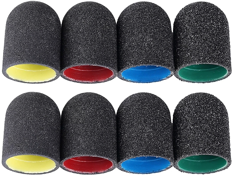Абразивные насадки для педикюра, 10 мм - Clavier Medisterill PodoCaps Pedicure Sanding Caps — фото N3
