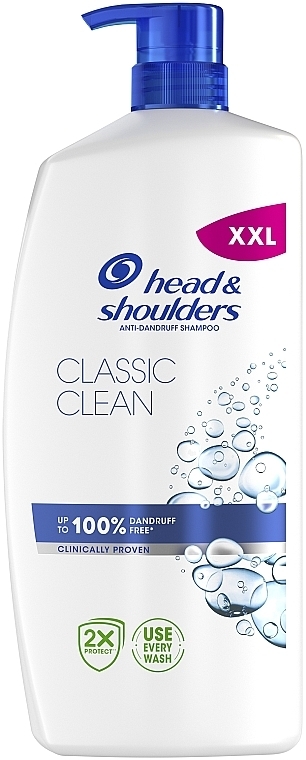 Шампунь проти лупи - Head & Shoulders Classic Clean — фото N3