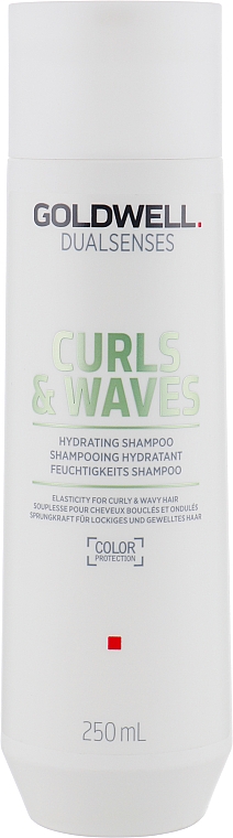 Шампунь для кучерявого волосся - Goldwell Dualsenses Curls & Waves Hydrating Shampoo — фото N1