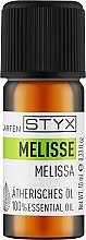 Парфумерія, косметика Ефірна олія меліси - Styx Naturcosmetic Essential Oil