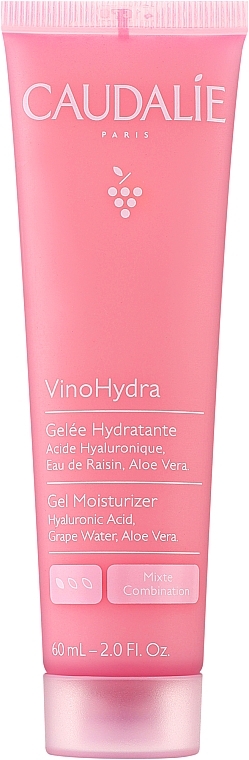 Зволожувальний гель для обличчя - Caudalie VinoHydra Gel Moisturizer — фото N1