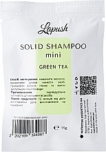Шампунь твердий "Зелений чай" - Lapush Green Tea Solid Shampoo — фото N2