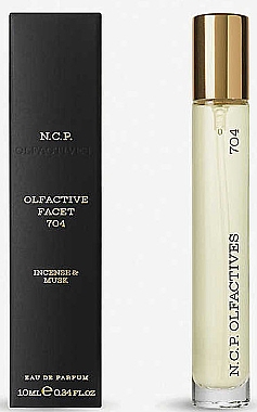 N.C.P. Olfactives Gold Edition 704 Incense & Musk - Парфумована вода (міні) — фото N2