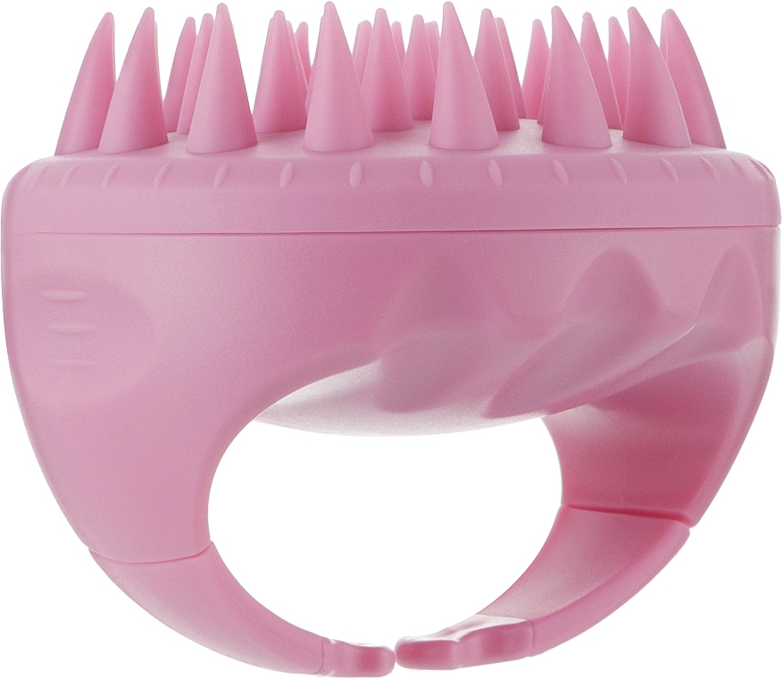 Щетка для массажа головы, розовая - Cocogreat — фото N2