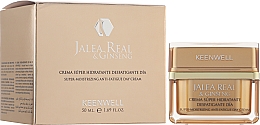 Денний супер зволожуючий крем, знімаючий втому - Keenwell Jalea Real And Ginseng Cream — фото N2