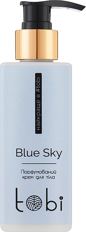 Парфюмированный крем для тела - Tobi Blue Sky Perfumed Body Cream — фото N1