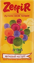 Парфумерія, косметика Серветки паперові "Квітковий настрій" - Zeffir