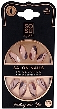 Парфумерія, косметика Набір накладних нігтів - Sosu by SJ Salon Nails In Seconds Falling For You