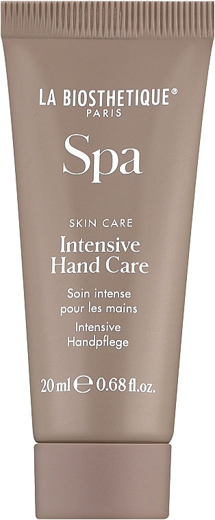 Интенсивно увлажняющий крем для рук - La Biosthetique Spa Intensive Hand Care — фото N1