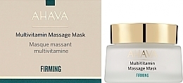 Мультивітамінна зміцнювальна масажна маска - Ahava Multivitamin Firming Massage Mask — фото N2