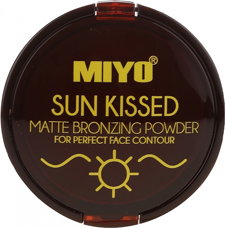 Пудра бронзуюча - Miyo Sun Kissed Matt Bronzing Powder