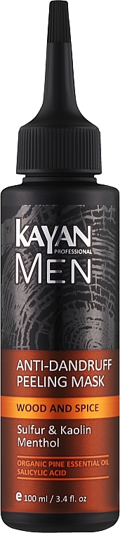 Пилинг-маска от перхоти - Kayan Professional Men Anti-Dandruff Peeling Mask — фото N1