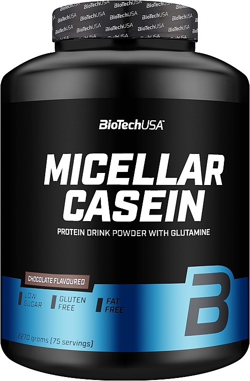 Мицеллярный казеиновый протеин со вкусом шоколада - BiotechUSA Micellar Casein Chocolate — фото N3