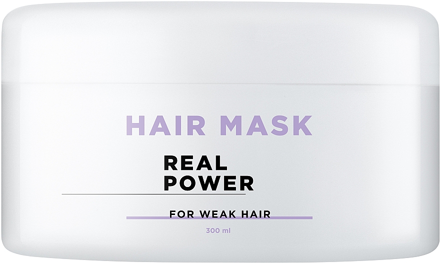 Маска для ослабленого волосся "Real Power" - SHAKYLAB Hair Mask For Weak Hair — фото N2