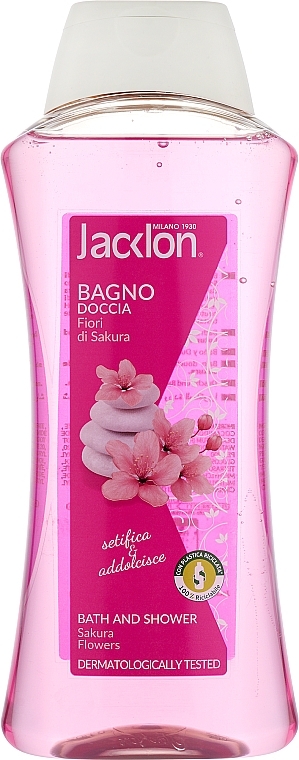 УЦЕНКА Гель для душа и ванны "Sakura Flowers" - Jacklon Bath & Shower * — фото N1