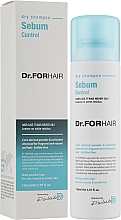Сухой шампунь для уменьшения кожного сала - Dr.FORHAIR Sebum Dry Shampoo — фото N2