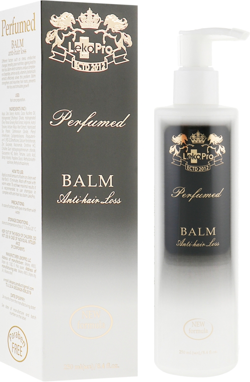 Бальзам парфюмированный против выпадения волос - LekoPro Perfumed Anti-Hair Loss Balm — фото N1