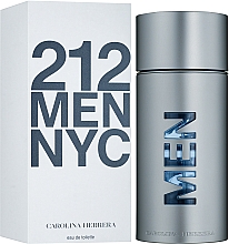Carolina Herrera 212 Men NYC - Туалетная вода (тестер с крышечкой) — фото N2