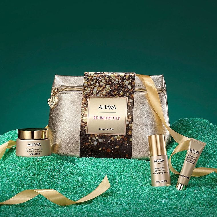 УЦІНКА Набір - Ahava Be Unexpected Surprise Me Gift Set (f/cr/50 ml + f/sser/30 ml + eye/cr/15 ml + pouch) * — фото N3