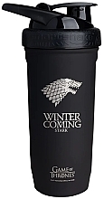 Шейкер, 900 мл - SmartShake Game Of Thrones Winter Is Coming Reforce Stainless Steel — фото N1