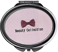 Зеркальце косметическое 85611, в мелкую клетку - Top Choice Beauty Collection — фото N1