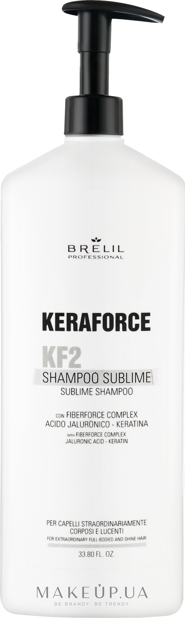 Шампунь для волос - Brelil Keraforce KF2 Sublime Shampoo — фото 1000ml