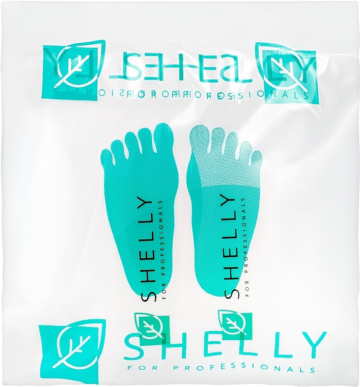 Одноразові шкарпетки для педикюру з емульсією - Shelly — фото N2