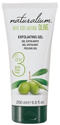 Пілінг-гель для тіла з оливковою олією - Naturalium Gel Exfoliante Oliva Natural — фото N1