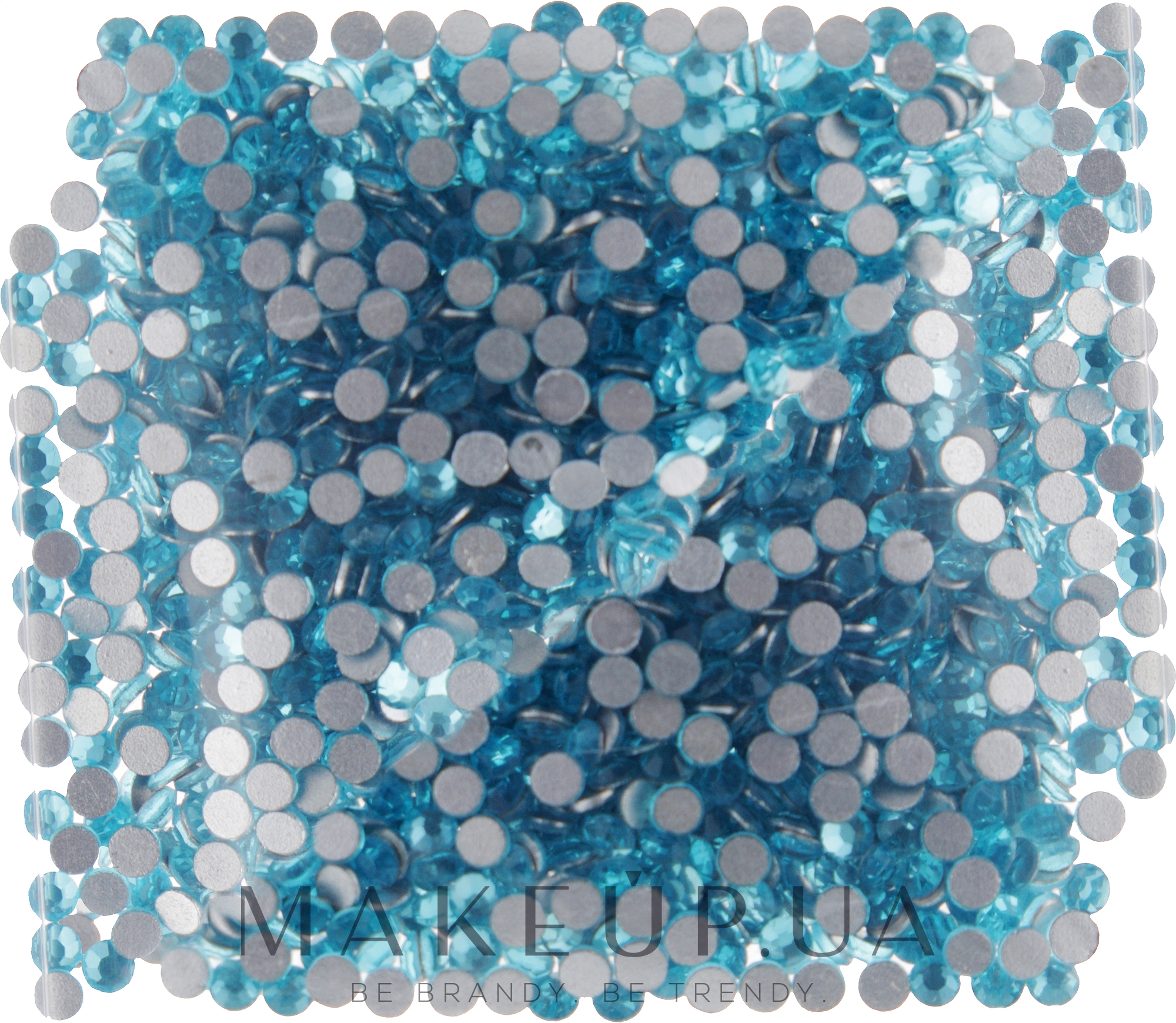 Декоративные кристаллы для ногтей "Aqua Bohemica", размер SS 04, 1000шт - Kodi Professional — фото 1000шт