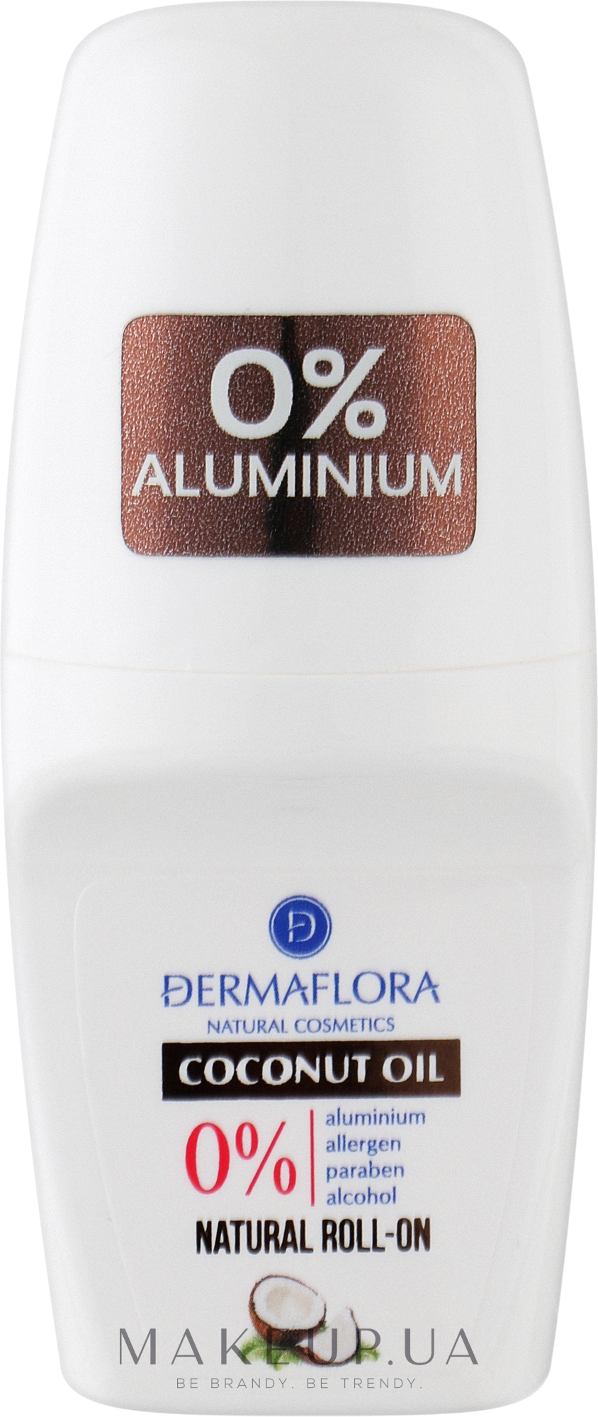 Шариковый дезодорант "Кокосовое масло" - Dermaflora Natural Roll-on Coconut Oil — фото 50ml