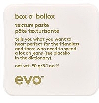 Парфумерія, косметика Текстурувальна паста для волосся - Evo Box O'Bollox Texture Paste