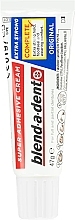 Крем для фіксації зубних протезів - Blend-A-Dent Extra Strong Original Super Adhesive Cream — фото N1