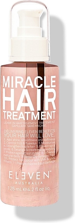 Сироватка для волосся - Eleven Australia Rose Gold Miracle Hair Treatment Limited Edition — фото N1