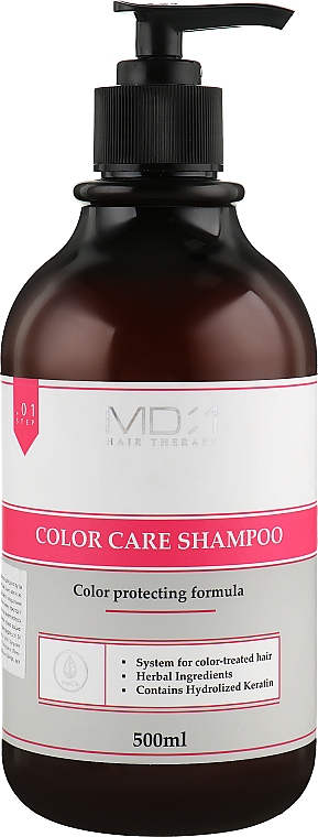 Шампунь для фарбованого волосся - Med B MD:1 Color Care Shampoo — фото N1