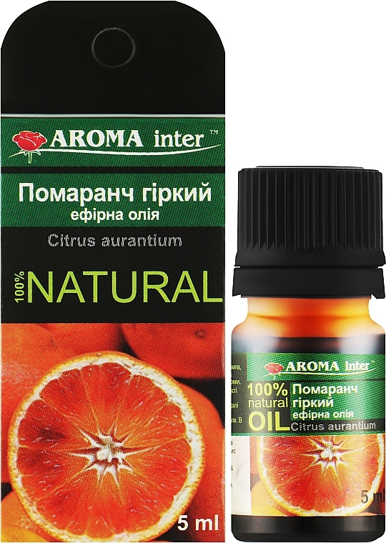 Эфирное масло "Апельсин горький" - Aroma Inter — фото N2