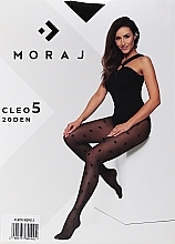 Колготки "Cleo 5", 20 den, nero - Moraj — фото N1