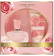 Парфумерія, косметика Jeanne Arthes Cassandra Rose Intense - Набір (edp/100ml + b/lot/150ml)