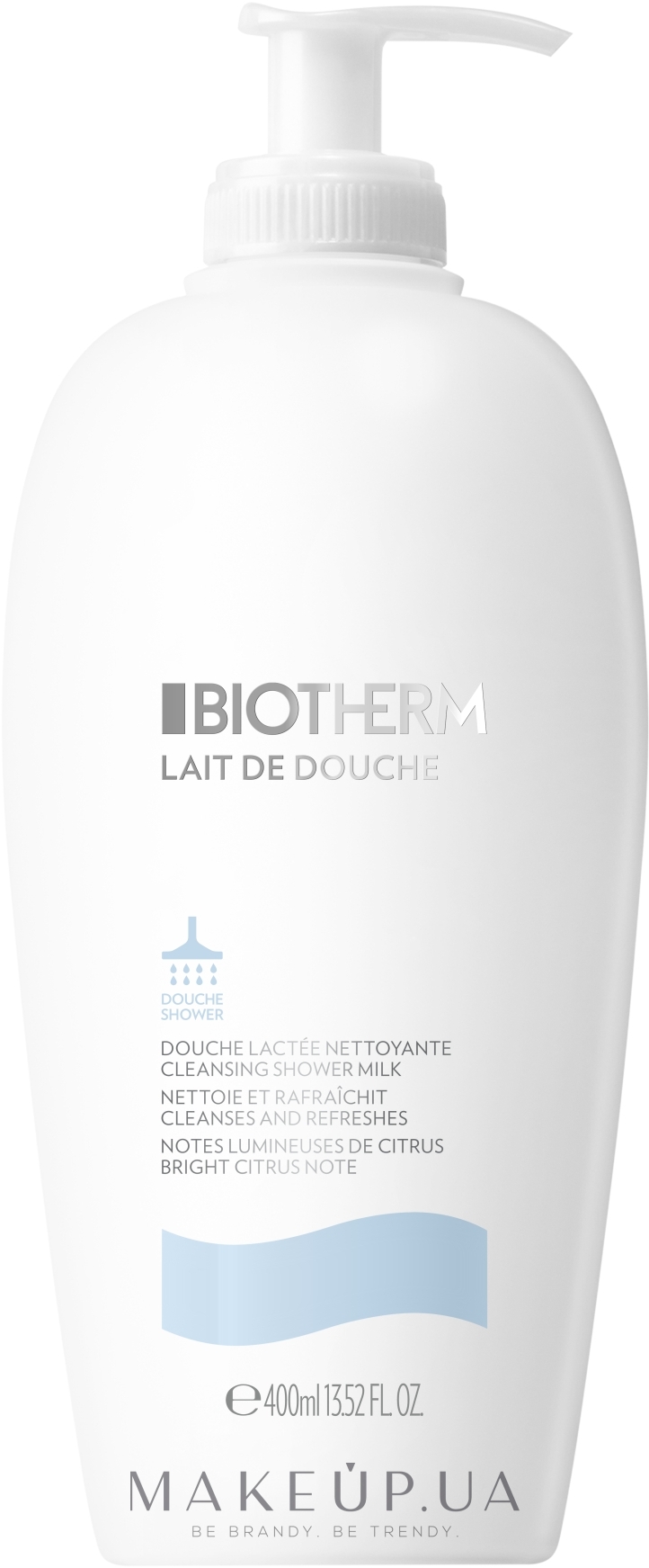 Очищающее молочко для душа - Biotherm Lait De Douche Cleansing Shower Milk — фото 400ml