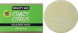 Твердий гель для душу - Beauty Jar Crazy Citrus Solid Body Wash — фото N1