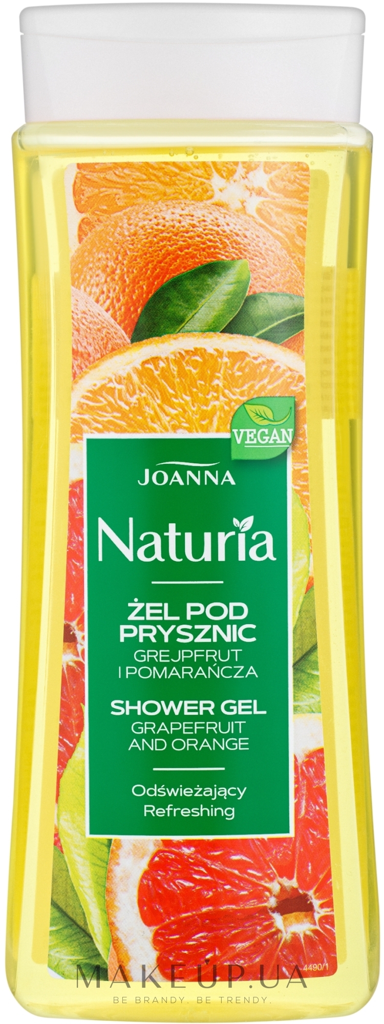 Гель для душу - Joanna Naturia Grapefruit and Orange Shower Gel — фото 300ml