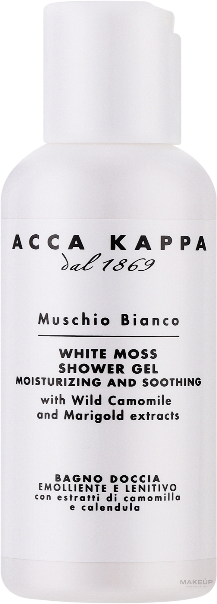 Піна для ванни "Travel" - Acca Kappa White Moss Bath Foam  — фото 100ml