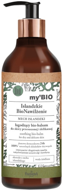 Бальзам для тіла "Ісландський мох" - Farmona My’Bio Soothing Bio-Balm — фото N1
