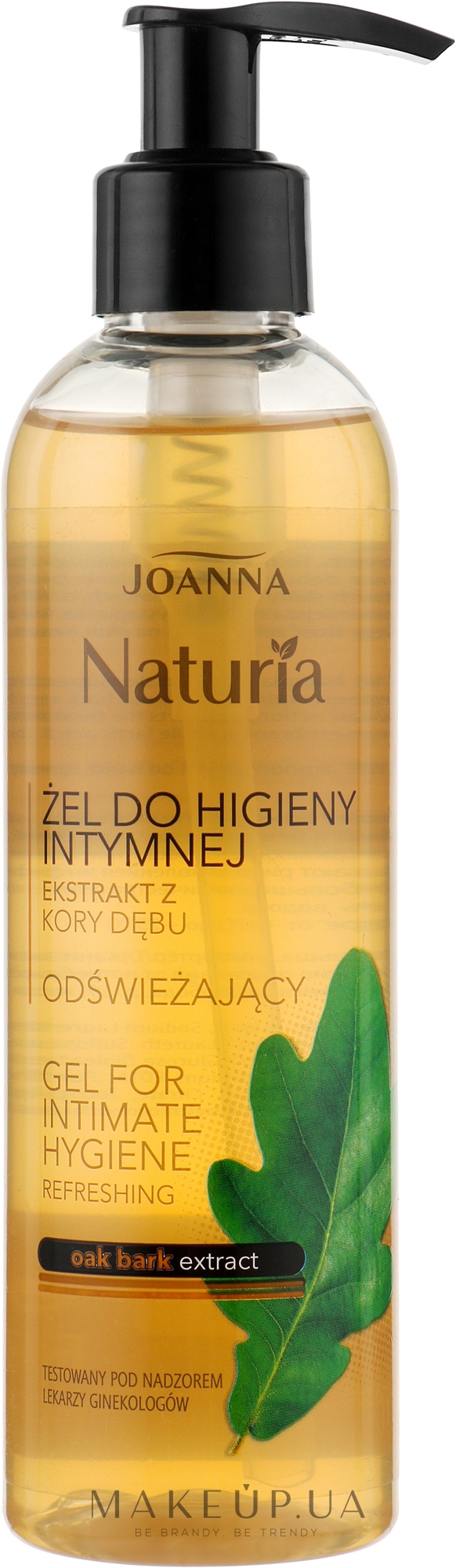 Гель для интимной гигиены с экстрактом дубовой коры - Joanna Naturia Intimate Hygiene Gel — фото 240ml