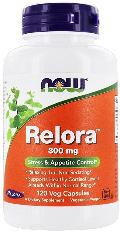 Капсулы "Relora", 300 мг - Now Foods Relora — фото N4