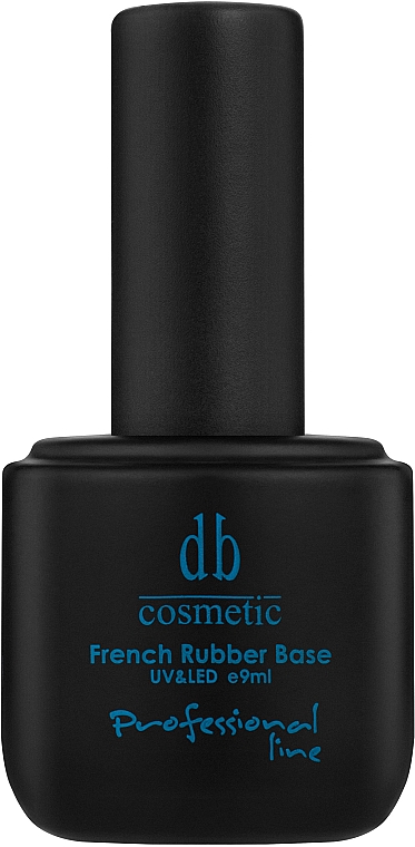 Базовое покрытие для ногтей - Dark Blue Cosmetics Shimmer French Rubber Base  — фото N1