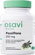 Пищевая добавка для поддержки нервной системы "Пассифлора" 250мг - Osavi Passiflora Nervous System Support 250Mg — фото N1